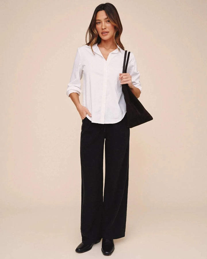 LONG SLEEVE CLEAN SHIRT TOP BELLA DAHL 