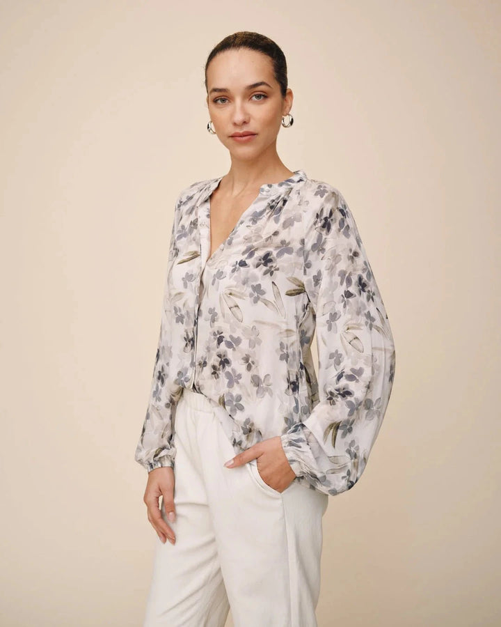 LONG SLEEVE RAGLAN SHIRT TOP BELLA DAHL 