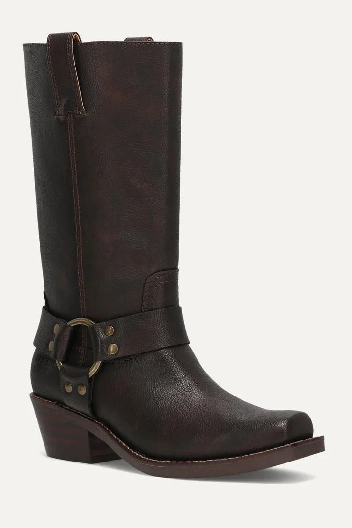 LORRIE BOOTS FRYE &amp; CO 6 WALNUT 