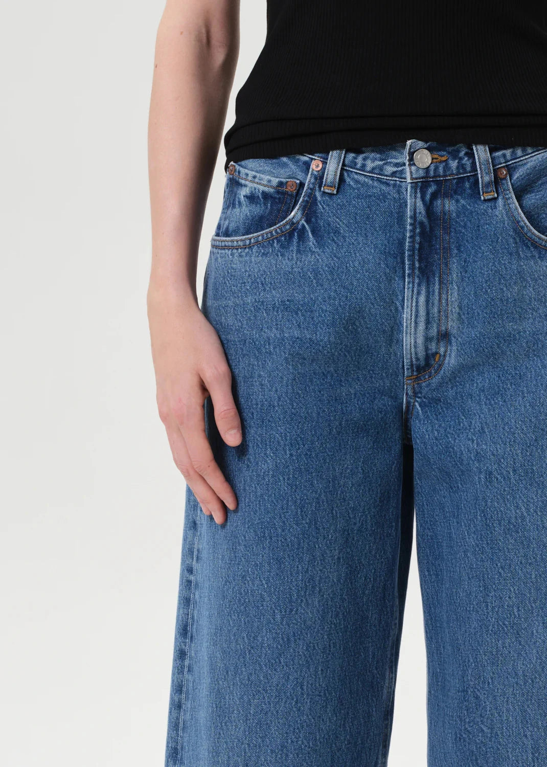 LOW CURVE JEAN - MYTH DENIM AGOLDE 