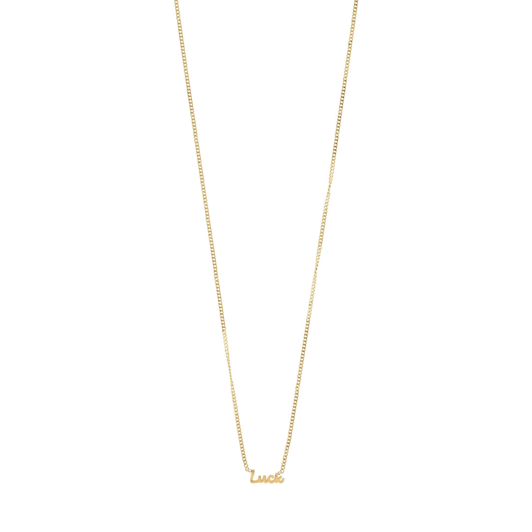 LUCK NECKLACE Jewelry PILGRIM GOLD PLATED 