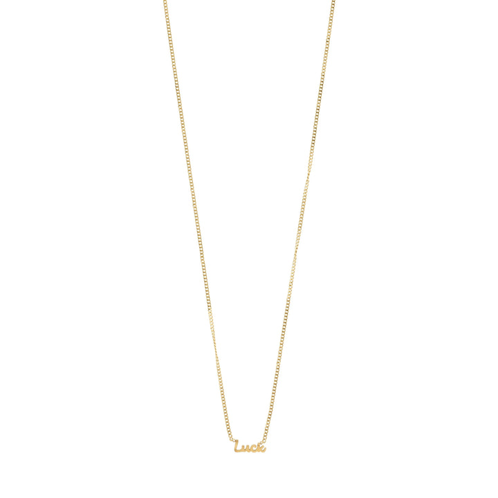 LUCK NECKLACE Jewelry PILGRIM GOLD PLATED 