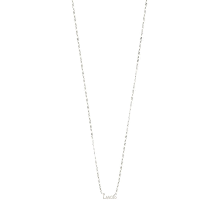 LUCK NECKLACE Jewelry PILGRIM SILVER PLATED 