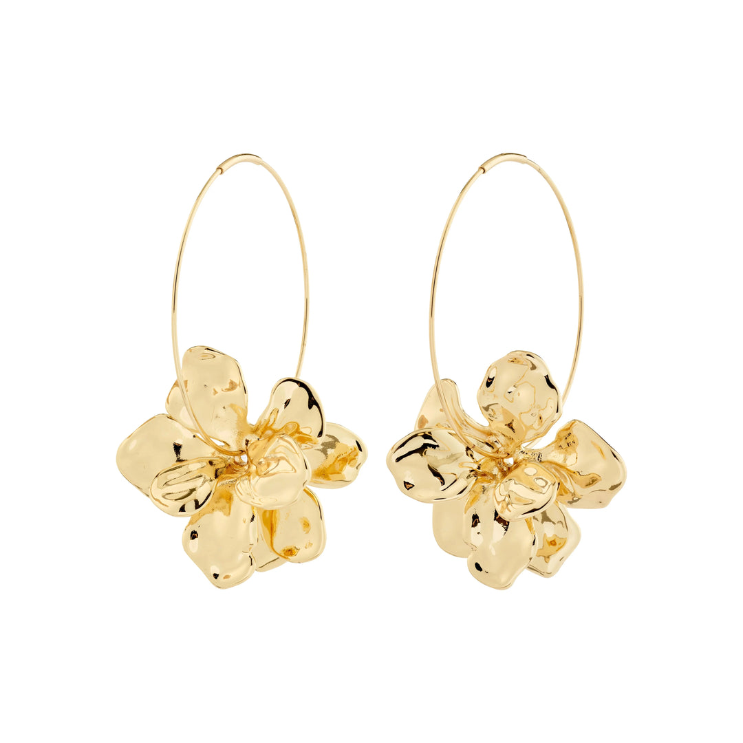 LUNITH EARRINGS Jewelry PILGRIM GOLD PLATED 