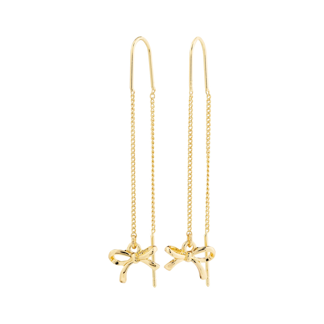 LYSANDRA CHAIN EARRINGS Jewelry PILGRIM GOLD PLATED 