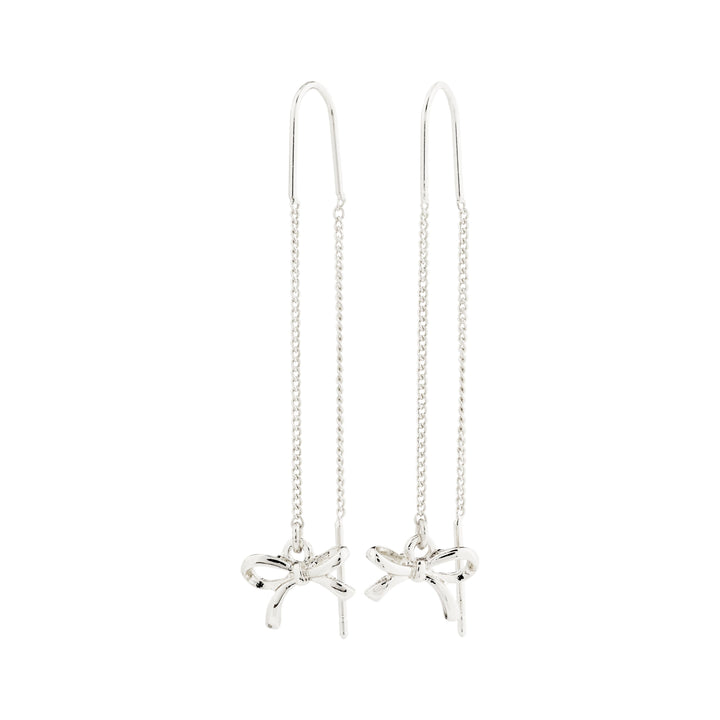 LYSANDRA CHAIN EARRINGS Jewelry PILGRIM SILVER PLATED 