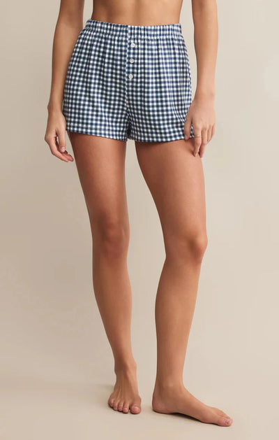 MADDIE GINGHAM SHORT SHORTS Z SUPPLY 