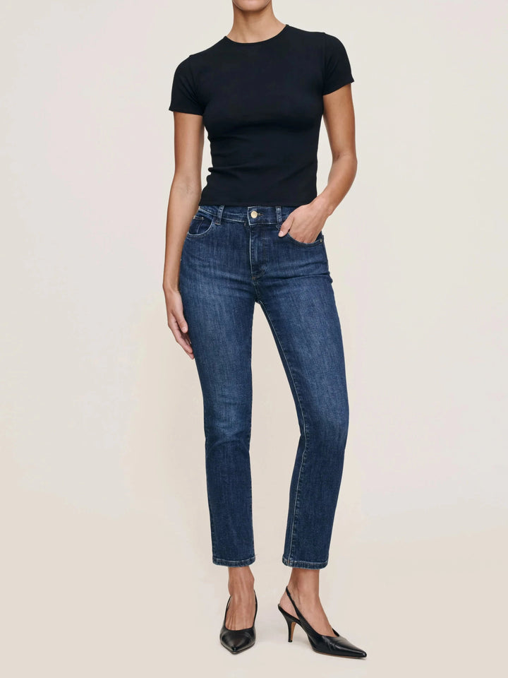 MARA STRAIGHT ANKLE - INDIA INK Denim Bella Maas Boutique 