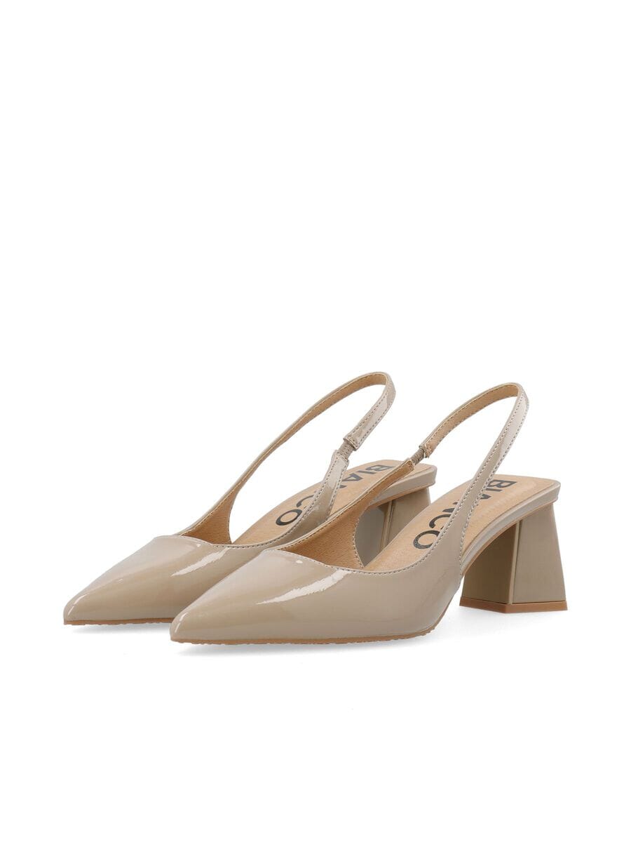 MARALYN PATENT Shoes BIANCO 