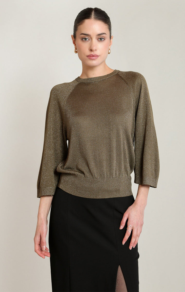 MARIANA TOP SWEATER BLACK TAPE 