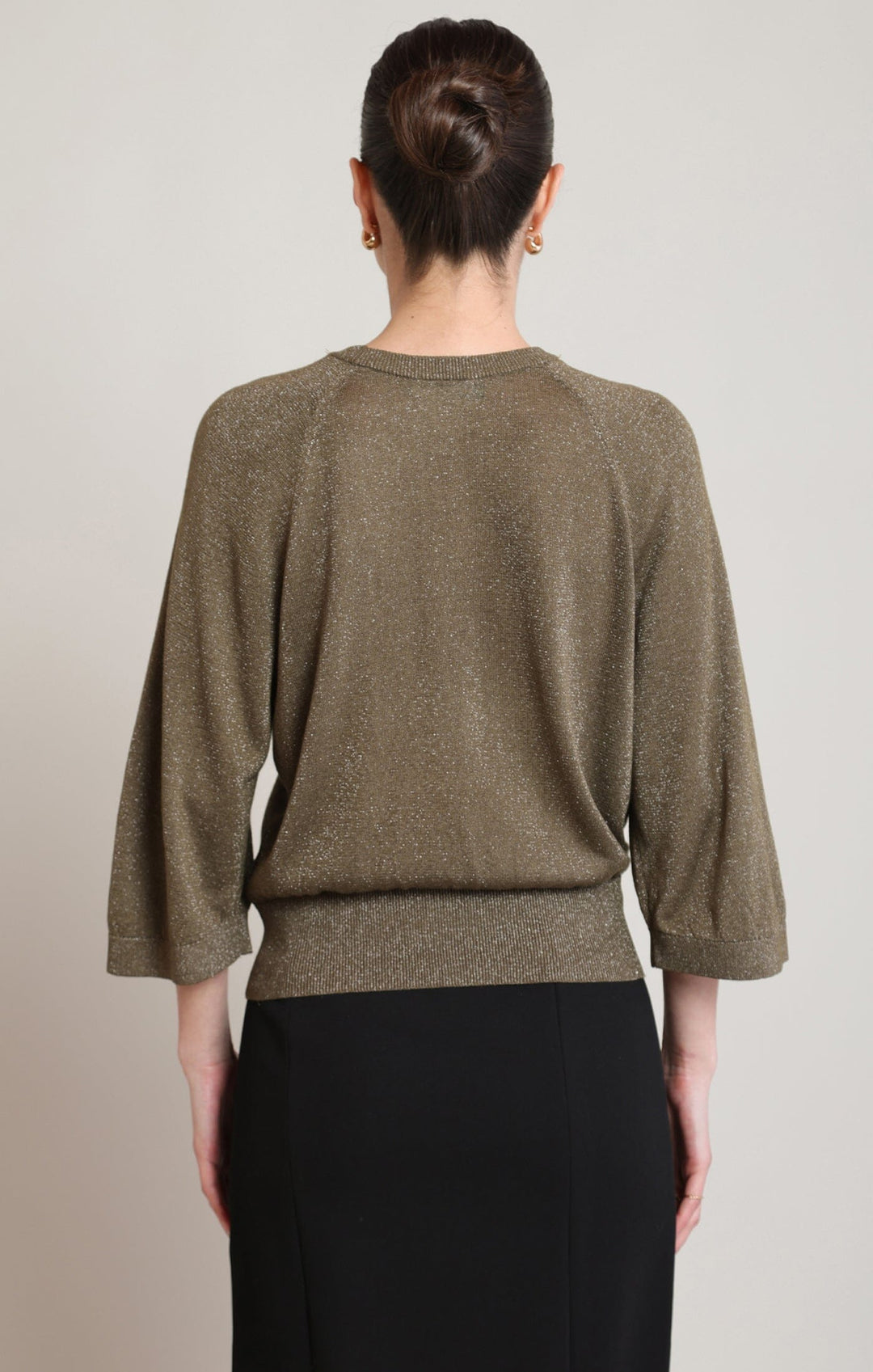 MARIANA TOP SWEATER BLACK TAPE 