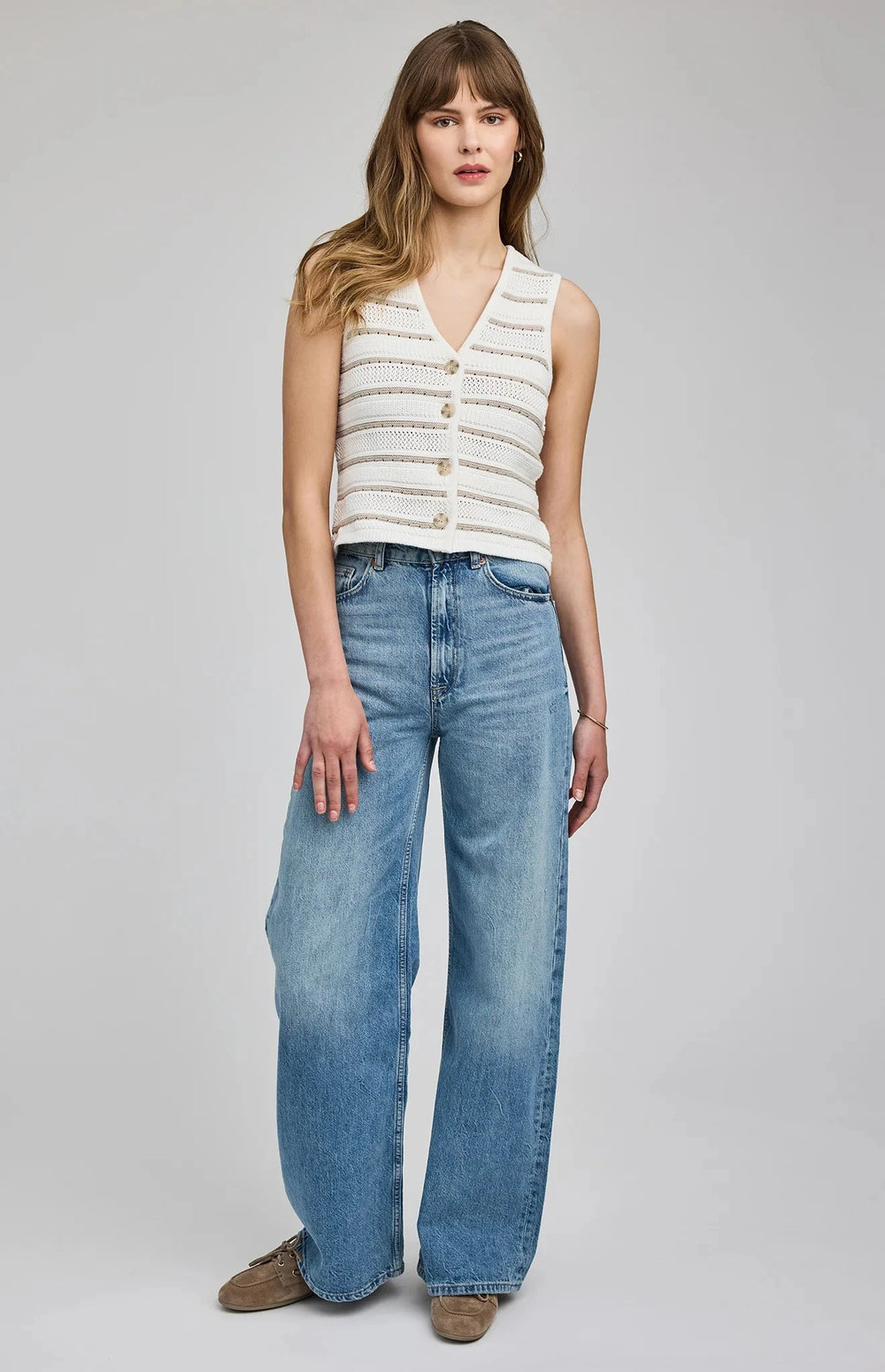 MARIANA VEST Tank Top GENTLE FAWN 