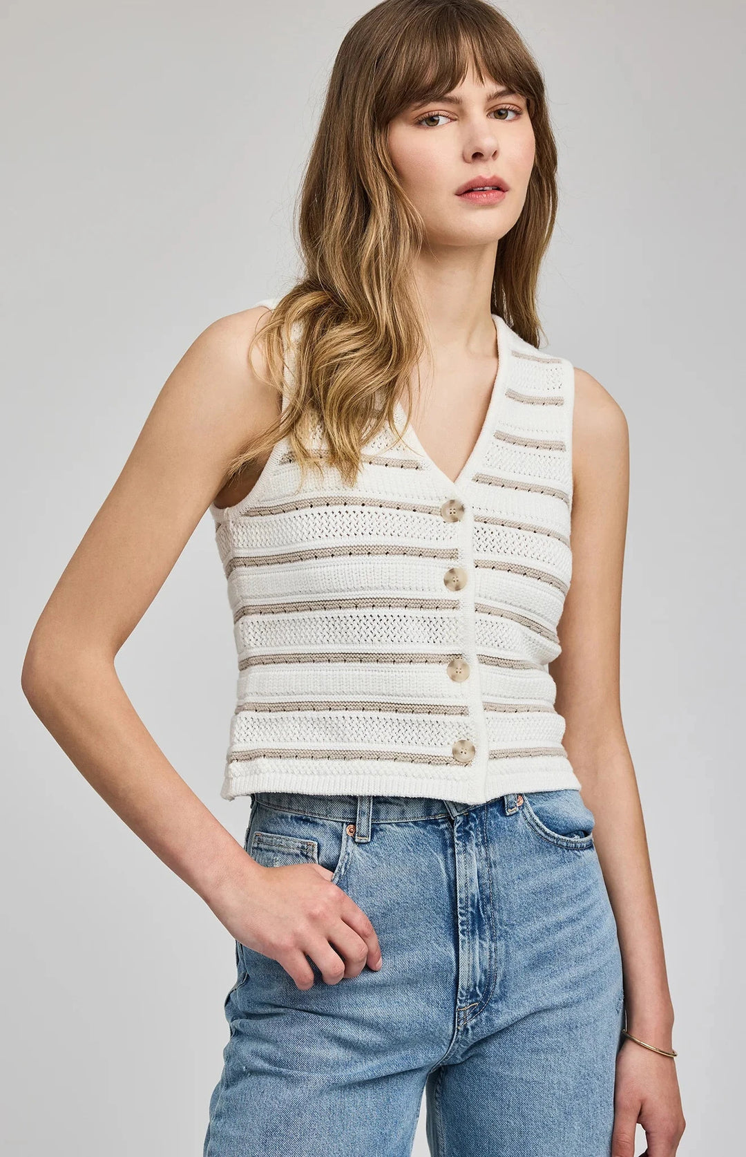 MARIANA VEST Tank Top GENTLE FAWN 
