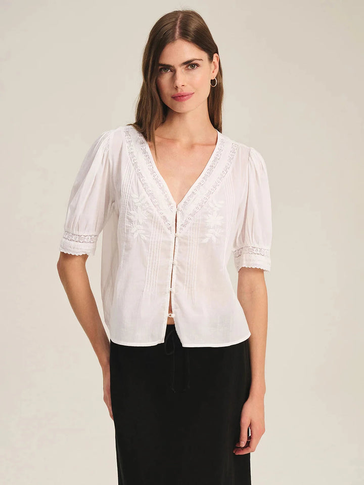 MAVIS TOP blouse VELVET 