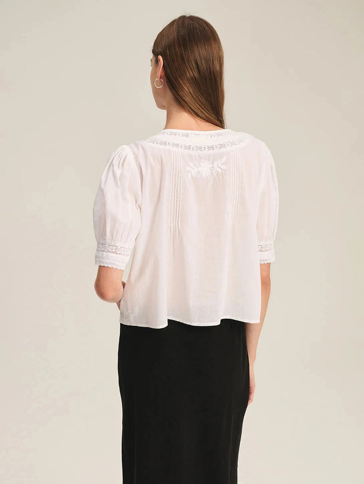 MAVIS TOP blouse VELVET 