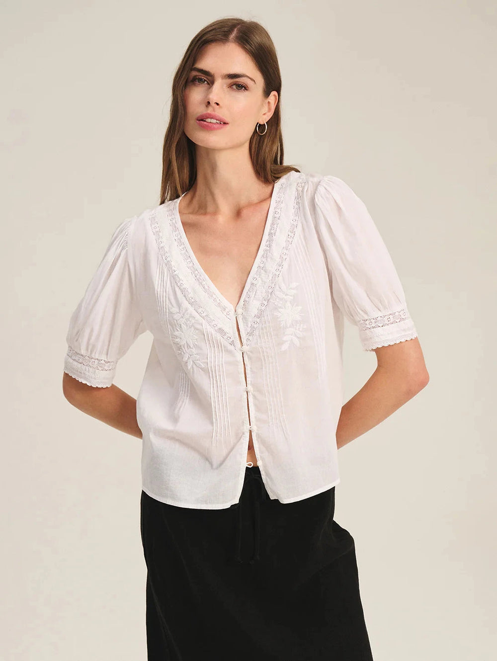 MAVIS TOP blouse VELVET 