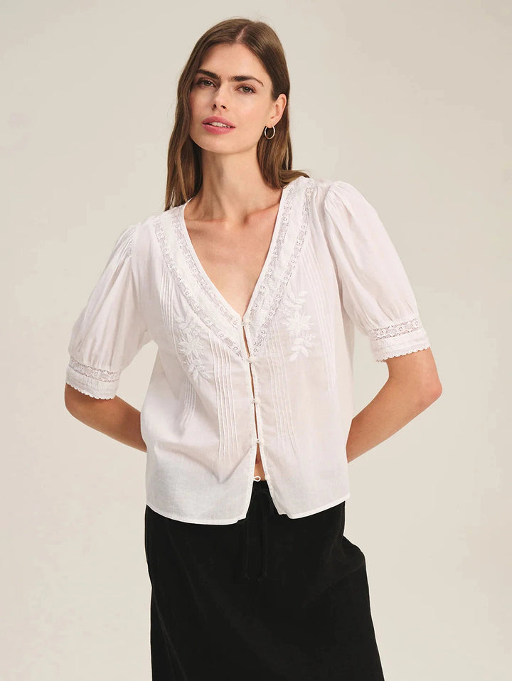 MAVIS TOP blouse VELVET 