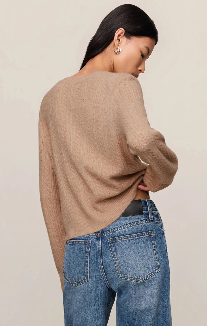 MEDINA POINTELLE CARDIGAN Cardigan Z SUPPLY 
