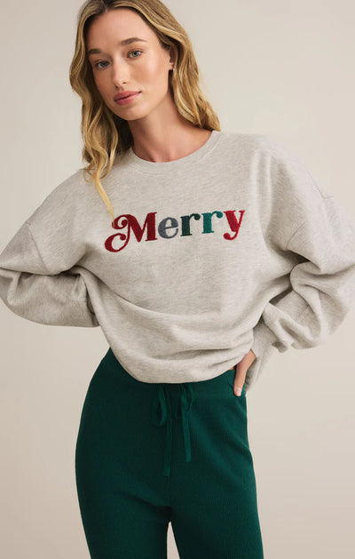 MERRY FLEECE SWEATSHIRT 101 Z SUPPLY 