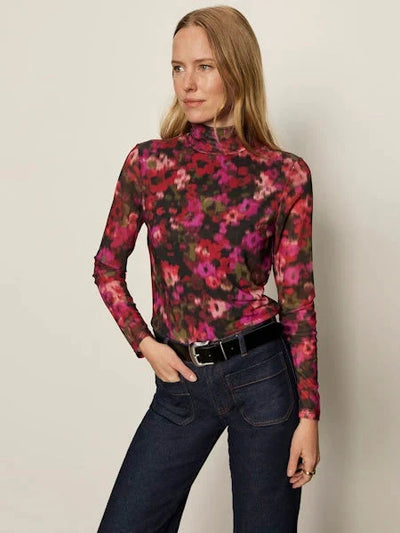 MESH MOCK NECK Top SANCTUARY 