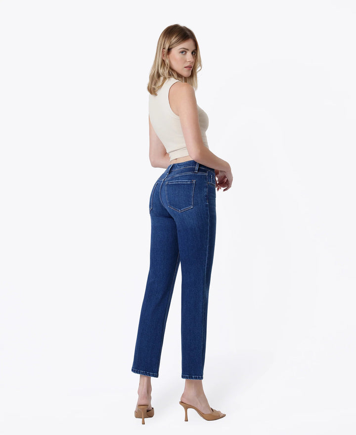 MID RISE STRAIGHT - SURVIVAL DENIM FLYING MONKEY 