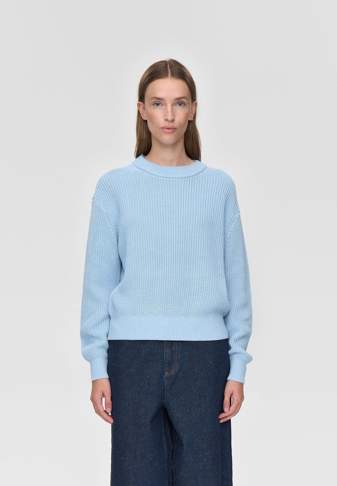 MIKALA SWEATER SWEATER MINIMUM XS CASHMERE BLUE 