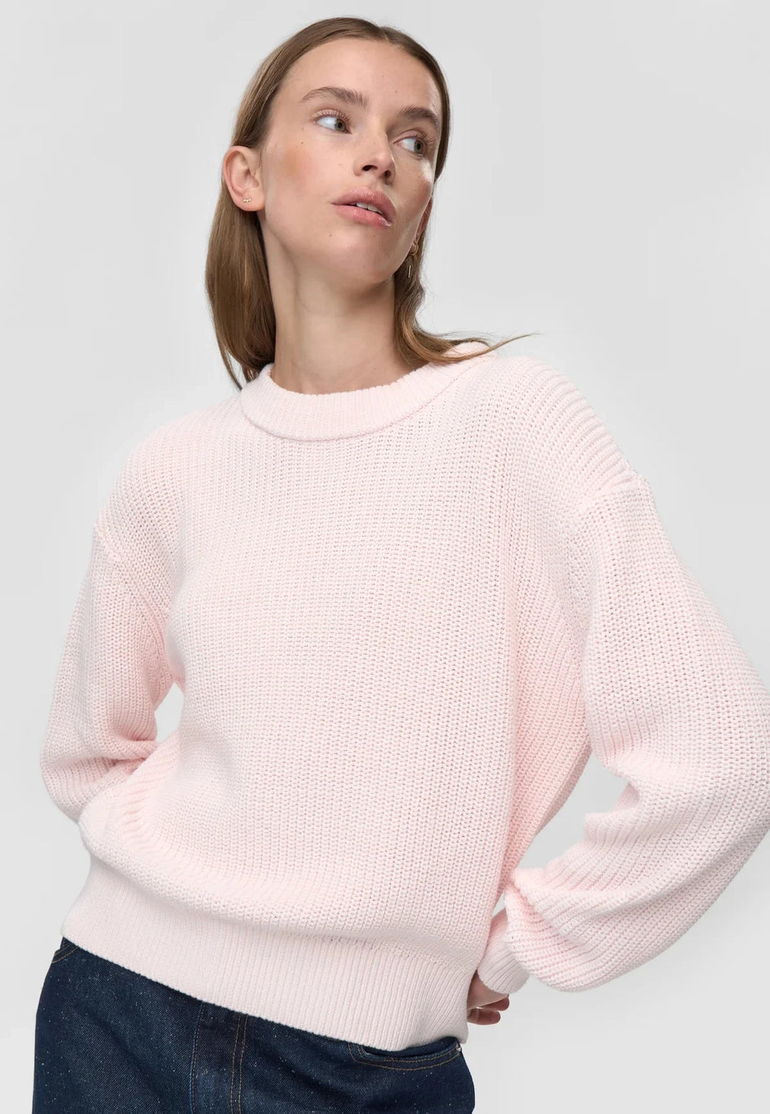 MIKALA SWEATER SWEATER MINIMUM XS PRIMROSE PINK 