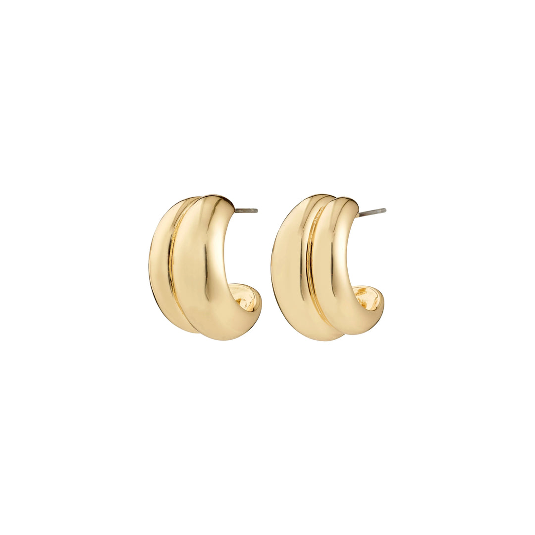 MIKO EARRINGS Jewelry PILGRIM GOLD PLATED 