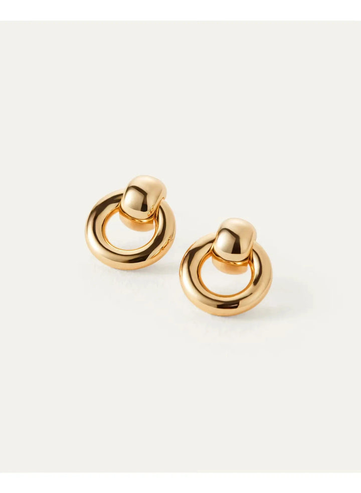 MINI PUFFY FAYE KNOCKERS Jewelry JENNY BIRD GOLD 