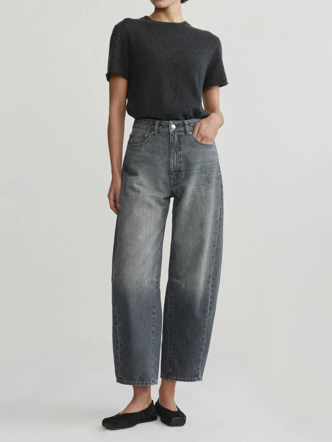 MIRO BARREL - ASH GREY DENIM DL1961 