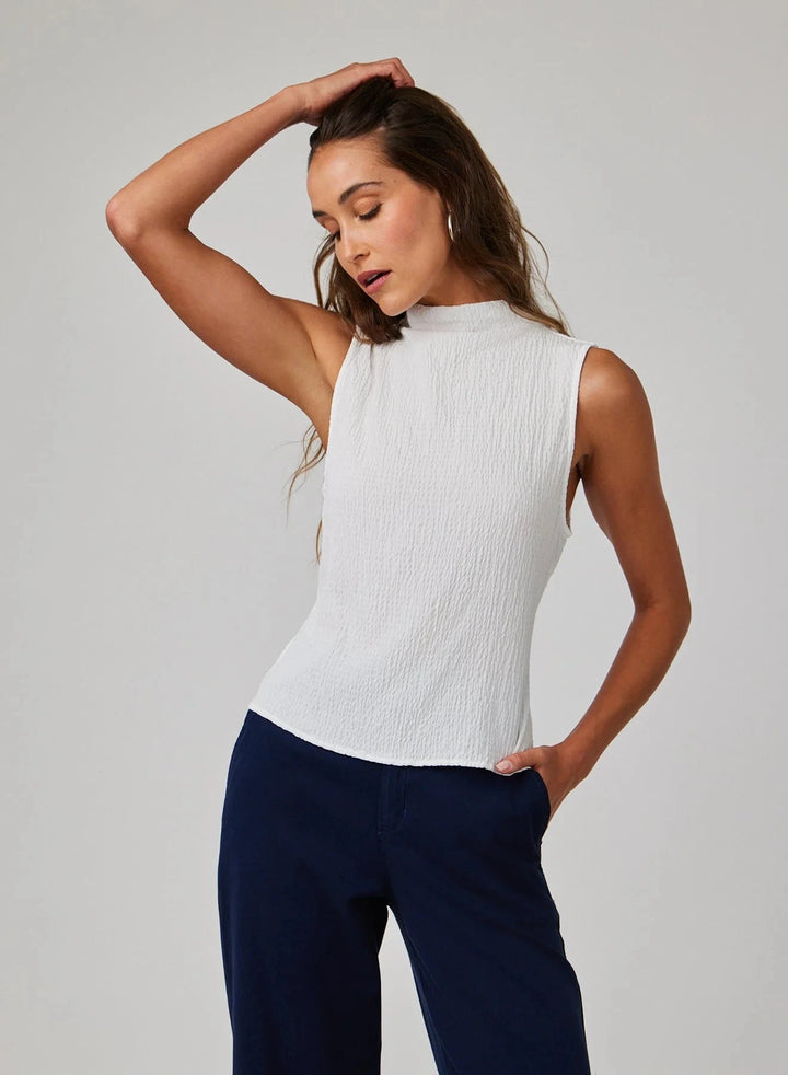 MOCK NECK TOP TOP BELLA DAHL 