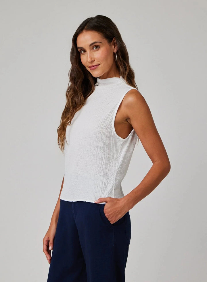 MOCK NECK TOP TOP BELLA DAHL 
