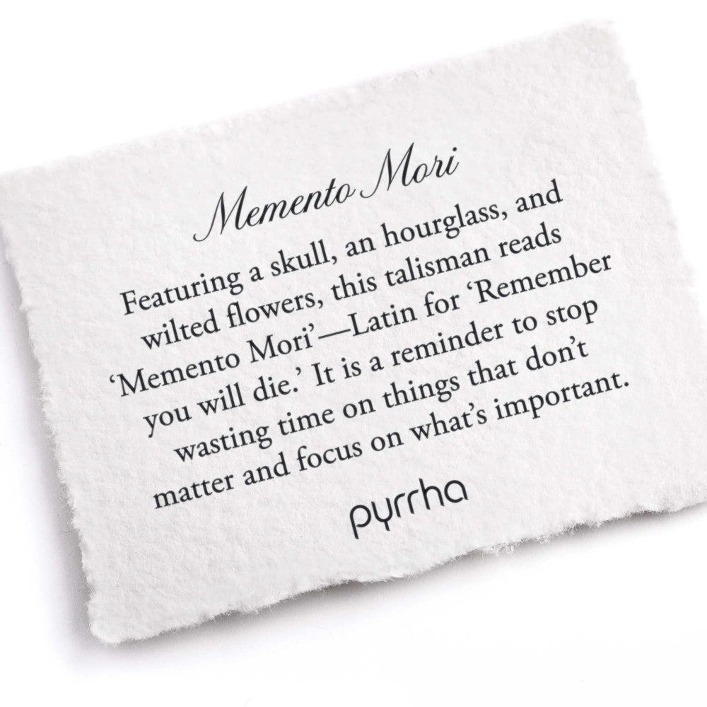 MOMENTO MORI Jewelry PYRRHA 