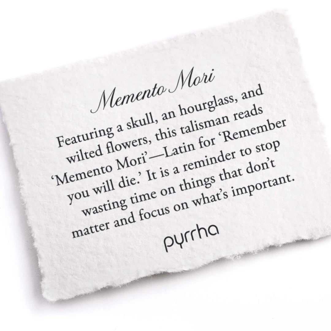 MOMENTO MORI Jewelry PYRRHA 