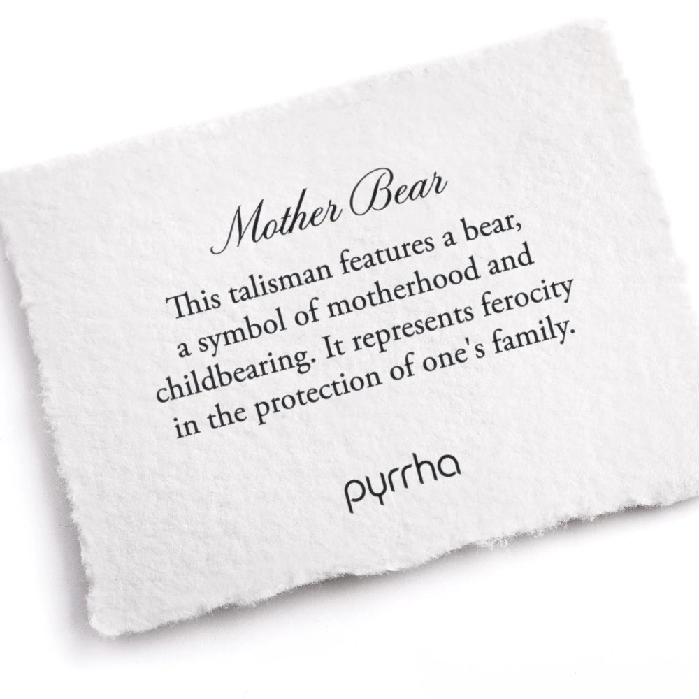 MOTHER BEAR Jewelry PYRRHA 