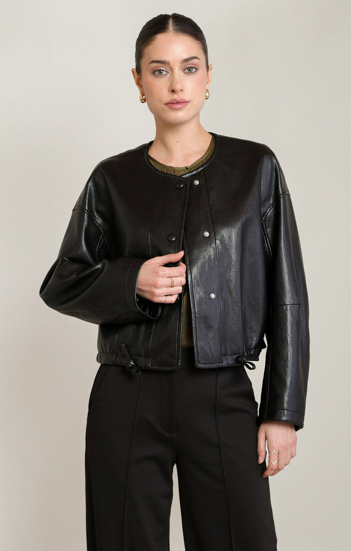 MOXIE JACKET JACKET BLACK TAPE 