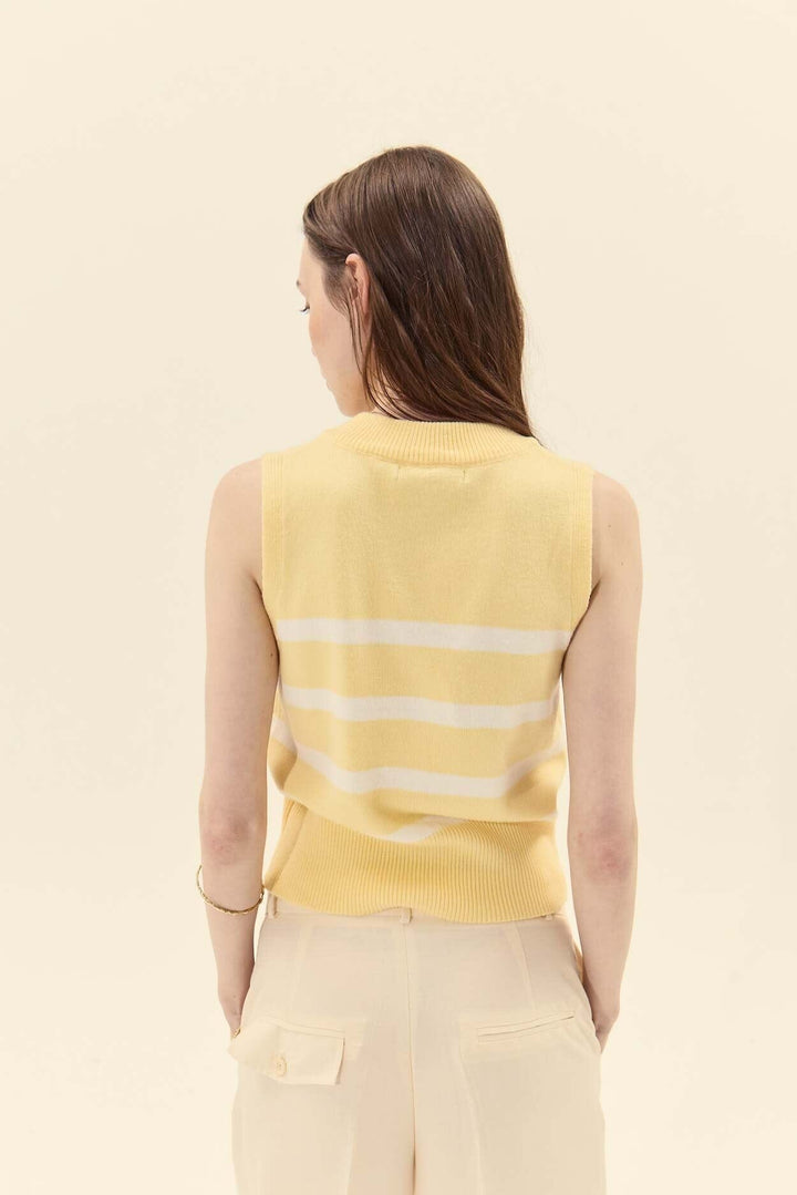 MYKONOS VEST SWEATER DELUC 