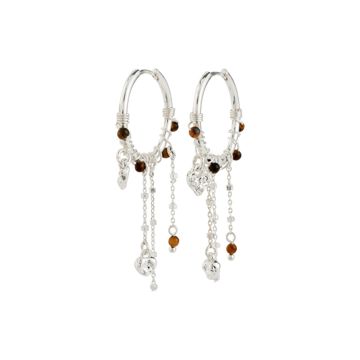 MYLAN EARRINGS Jewelry PILGRIM SILVER PLATED 