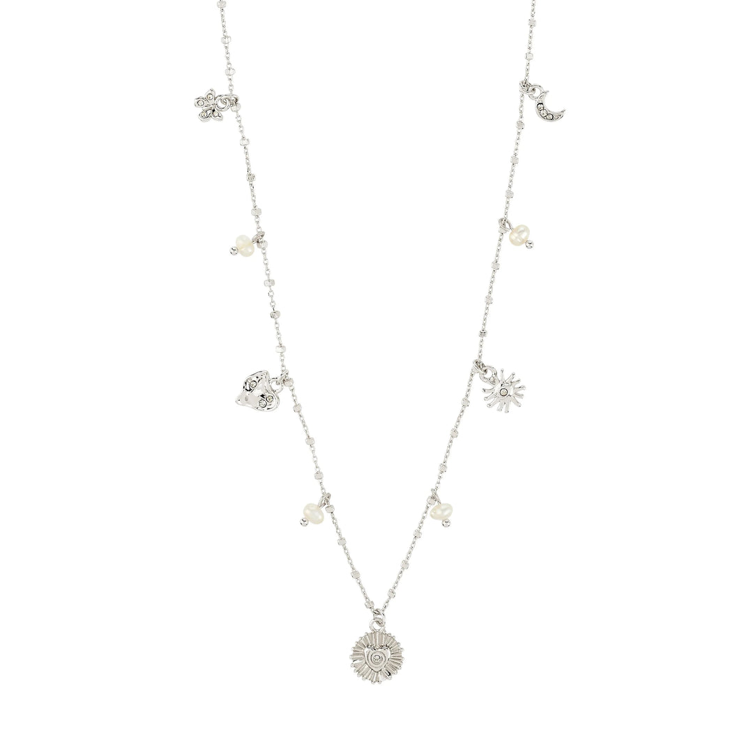 MYLAN NECKLACE Jewelry PILGRIM SILVER PLATED 
