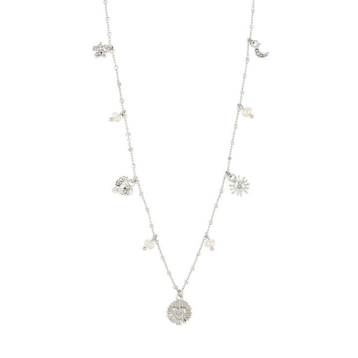 MYLAN NECKLACE Jewelry PILGRIM SILVER PLATED 