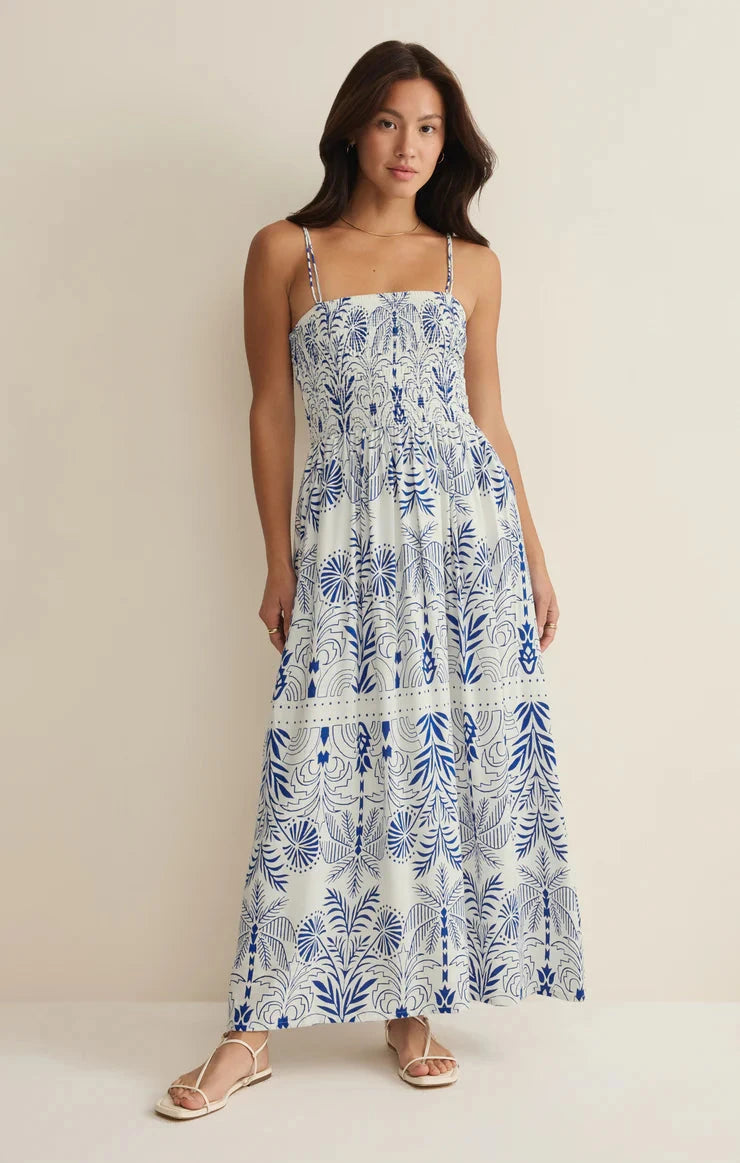 NADINE PALM MAXI DRESS Dress Z SUPPLY 