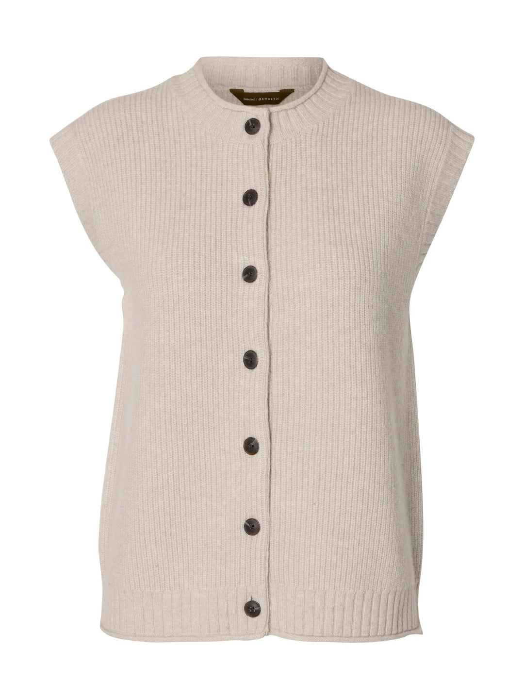 NATHIA VEST SWEATER SELECTED 