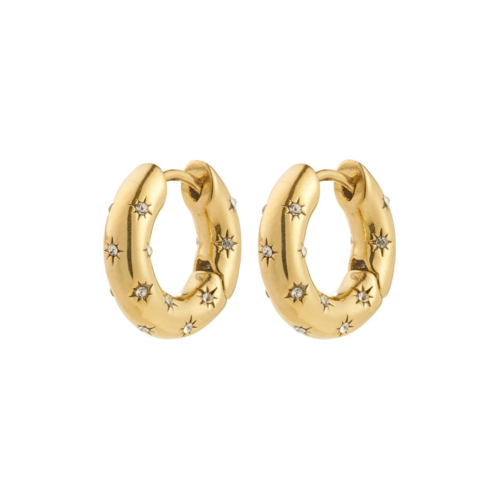 NEVAEH HOOPS Jewelry PILGRIM GOLD PLATED 