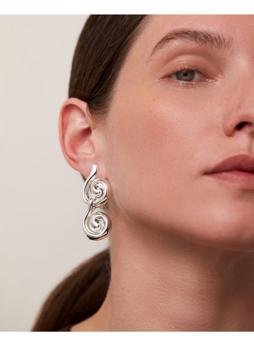 NICO EARRINGS Jewelry JENNY BIRD SILVER 
