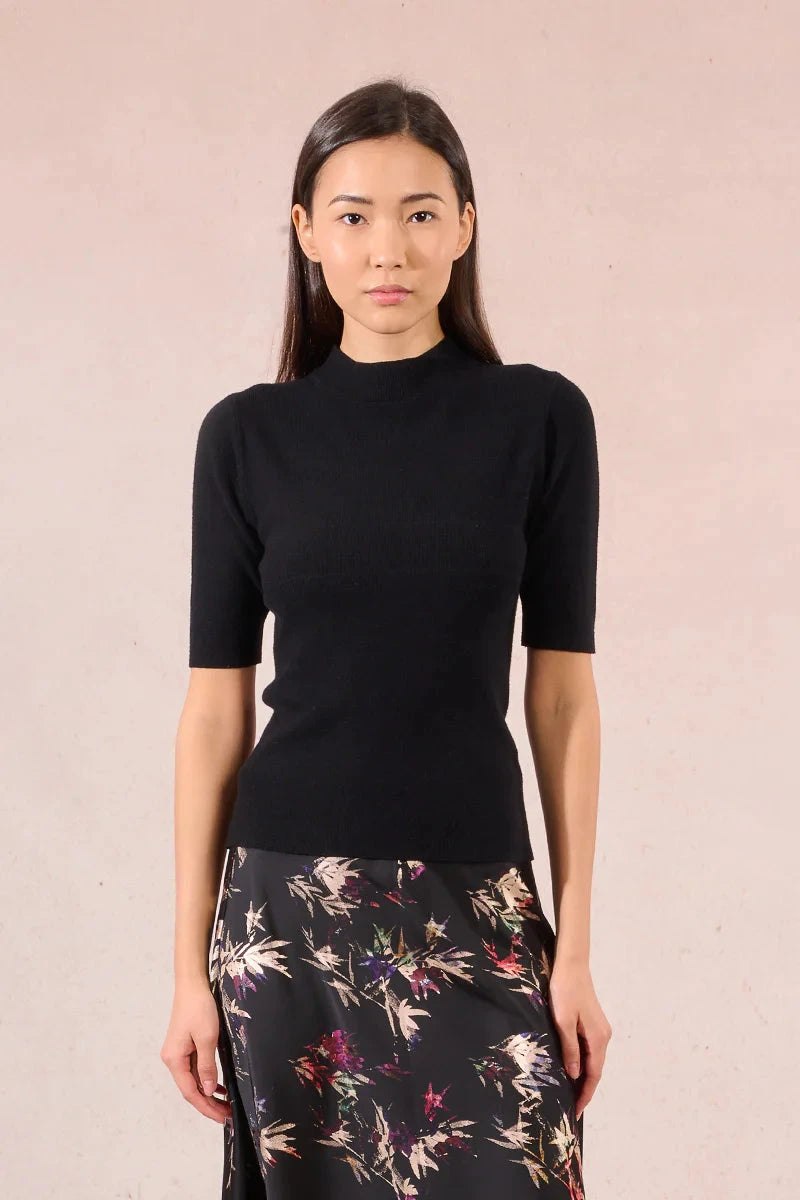 NINA TOP TOP MOLLY BRACKEN XS BLACK 