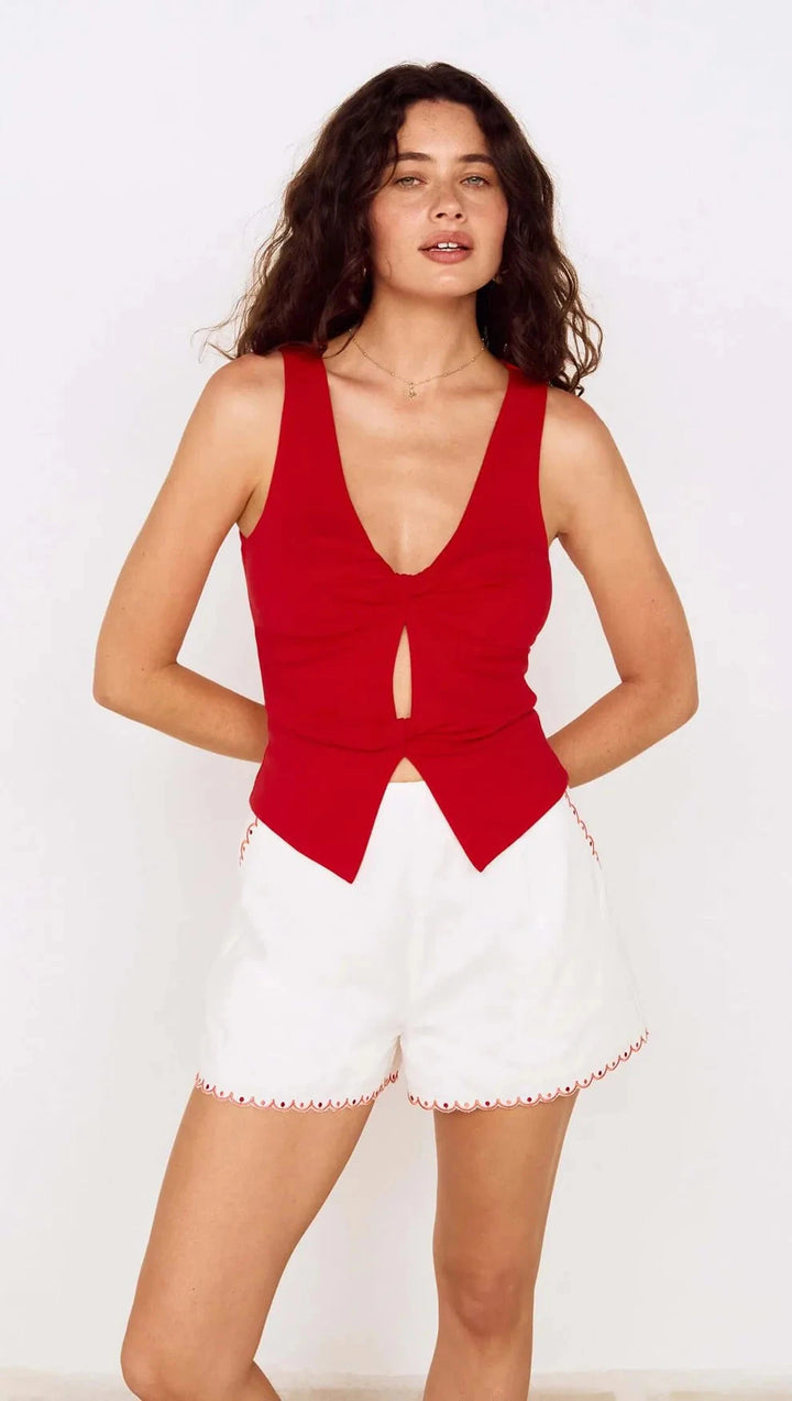 NOA TWIST TOP TOP MINKPINK 