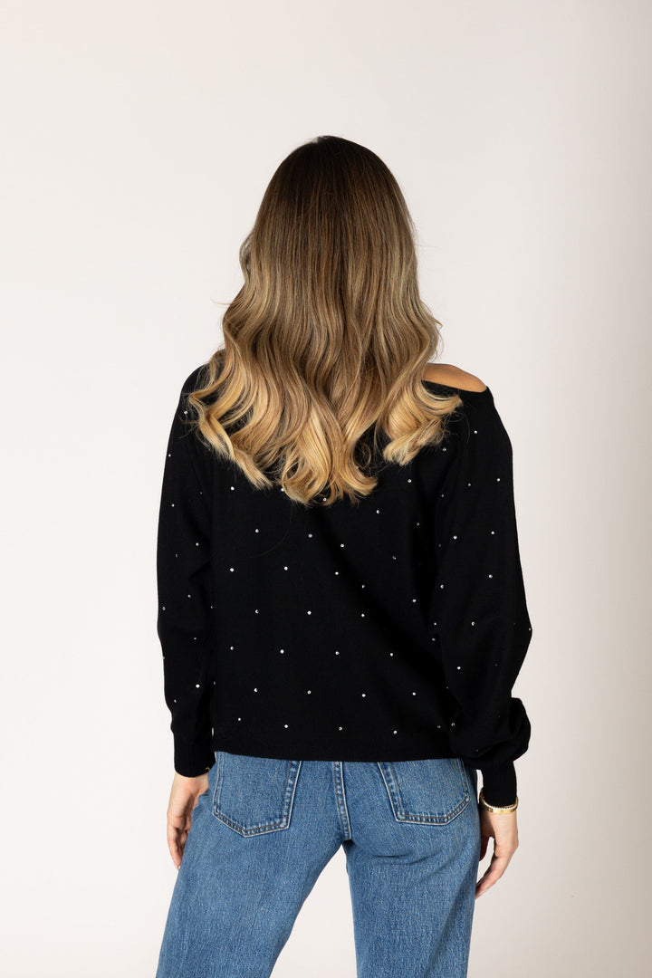 NOBU CRYSAL SWEATER SWEATER LYLA &amp; LUXE 
