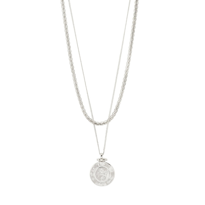 NOMAD NECKLACE Jewelry PILGRIM SILVER PLATED 