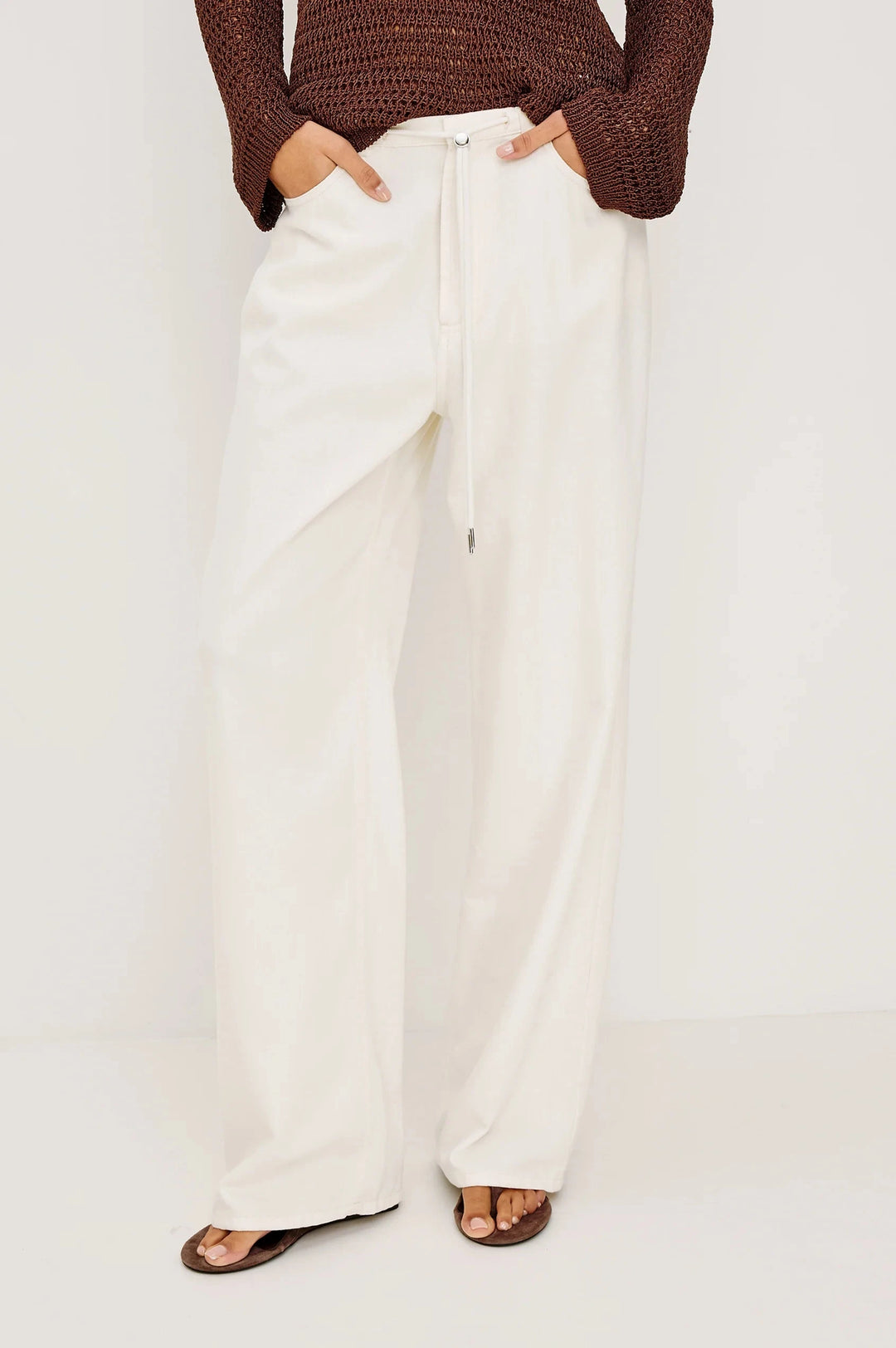 NORMANDIE PANT Pants RAILS 4 IVORY 