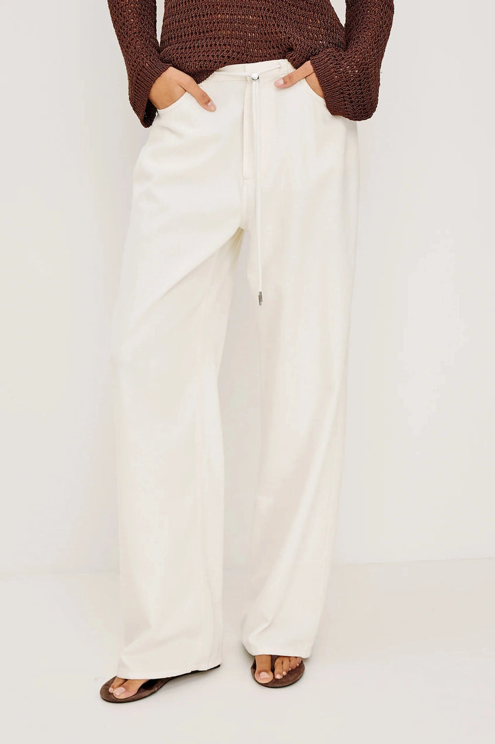 NORMANDIE PANT Pants RAILS 4 IVORY 